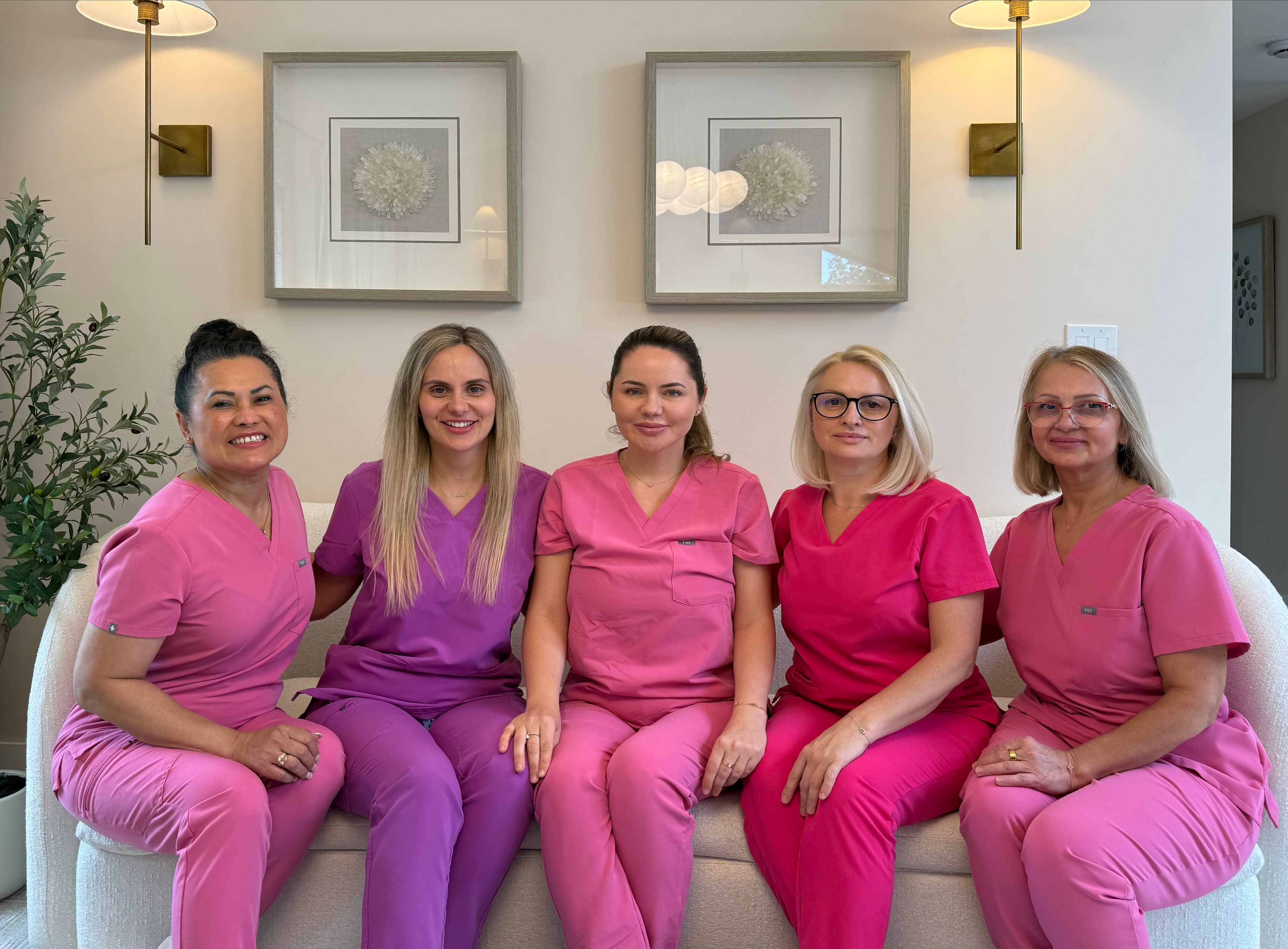 The care team at Norwood House.